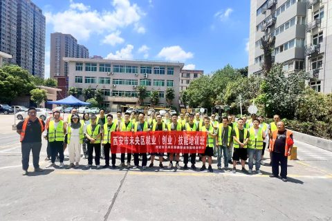 第9期免费叉车培训结业啦！